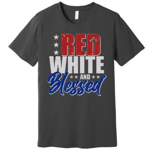 Red White And Blessed Premium T-Shirt