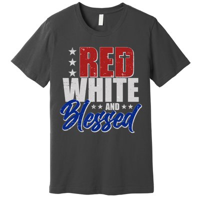 Red White And Blessed Premium T-Shirt