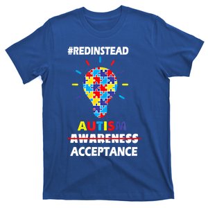 Redinstead Wear Autism Awareness April Acceptance Gift T-Shirt