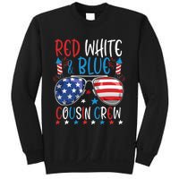 Red White And Blue Cousin Crew 4th Of July American Flag Sweatshirt