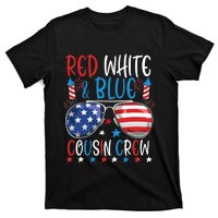 Red White And Blue Cousin Crew 4th Of July American Flag T-Shirt