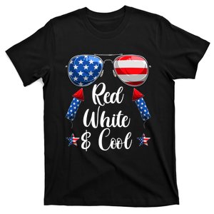 Red White And Blue American Flag T-Shirt