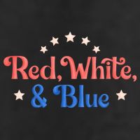 Red White And Blue 4th Of July Holiday 7 Panel Mesh Trucker Snapback Hat