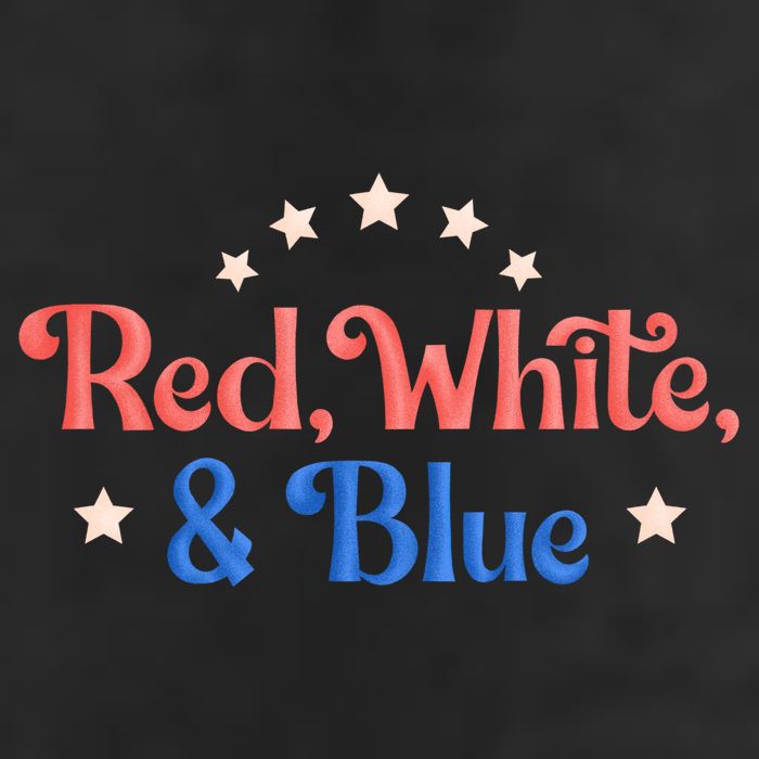 Red White And Blue 4th Of July Holiday 7 Panel Mesh Trucker Snapback Hat