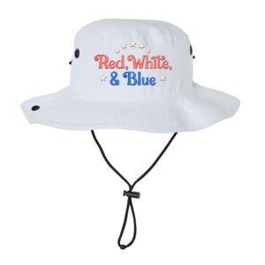 Red White And Blue 4th Of July Holiday Legacy Cool Fit Booney Bucket Hat