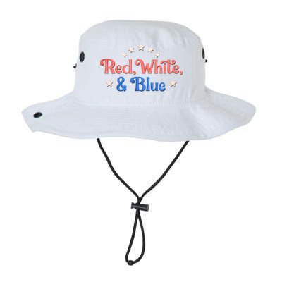 Red White And Blue 4th Of July Holiday Bucket Hat