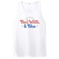 Red White And Blue 4th Of July Holiday PosiCharge Competitor Tank