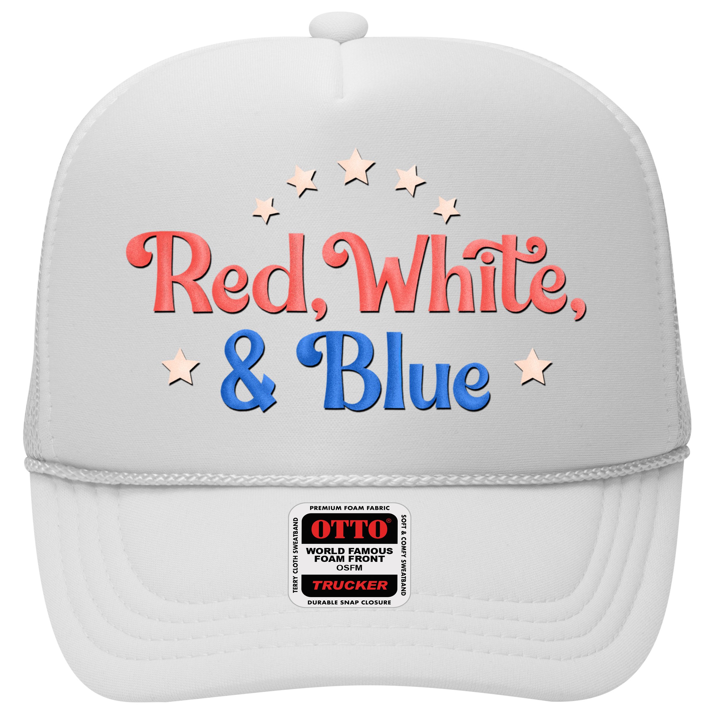 Red White And Blue 4th Of July Holiday Hat