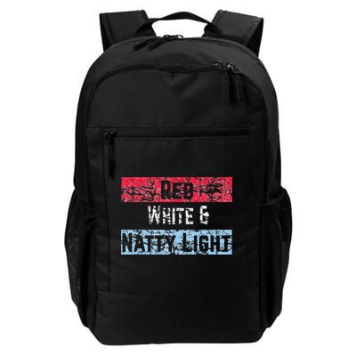 Red White And Natty Light 4th of July Backpack