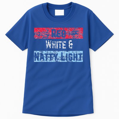 Red White And Natty Light 4th of July Tall T-Shirt