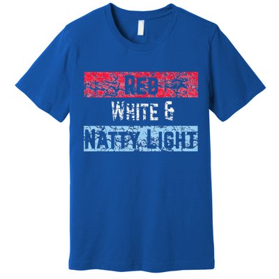 Red White And Natty Light 4th of July Premium T-Shirt