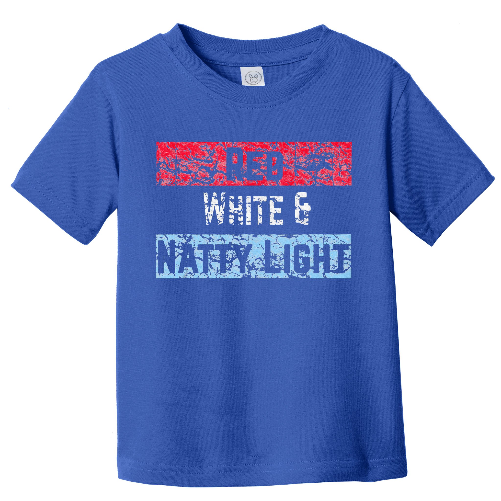 Red White And Natty Light 4th of July Toddler T-Shirt