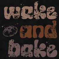 Retro Wake And Bake Funny Sourdough Starter Bread Baking Ladies PosiCharge Tri-Blend Wicking Tank