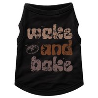 Retro Wake And Bake Funny Sourdough Starter Bread Baking Doggie Tank