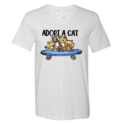 Russell Westbrooks Adopt A Cat V-Neck T-Shirt