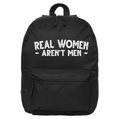 Real Women Aren't Men 16 in Basic Backpack