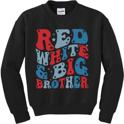 Red White And Due Matching Family Kids Sweatshirt