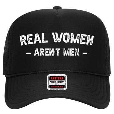 Real Women ArenT High Crown Mesh Back Trucker Hat