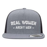 Real Women ArenT Flat Bill Trucker Hat