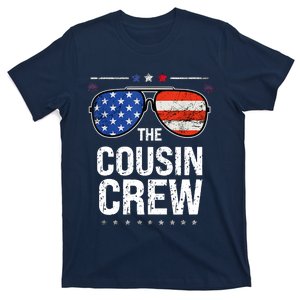 Red White And Blue Cousin Crew 4th Of July Independence Day T-Shirt