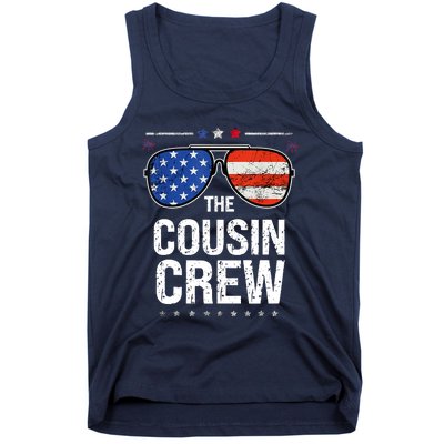 Red White And Blue Cousin Crew 4th Of July Independence Day Tank Top