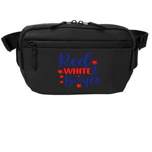 Red White And Boujee Freedom 4th Of July Funny Gift Crossbody Pack