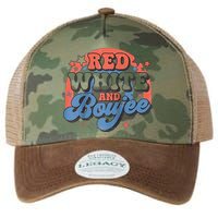 Red White And Boujee 4th Of July Legacy Tie Dye Trucker Hat