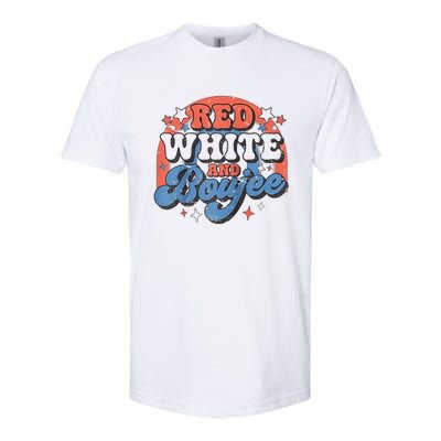 Red White And Boujee 4th Of July Softstyle® CVC T-Shirt