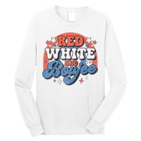 Red White And Boujee 4th Of July Long Sleeve Shirt