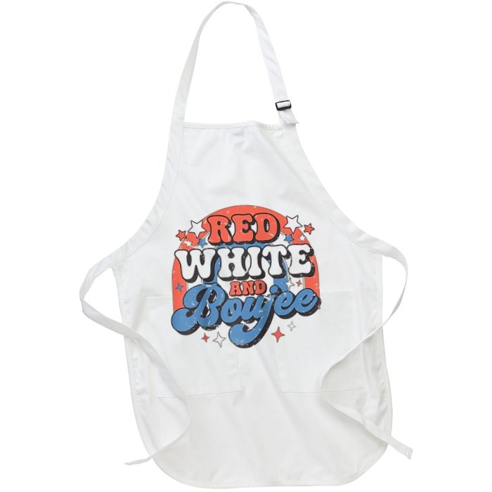 Red White And Boujee 4th Of July Apron