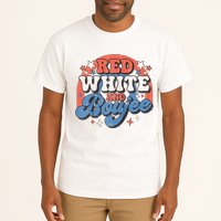 Red White And Boujee 4th Of July Tall T-Shirt