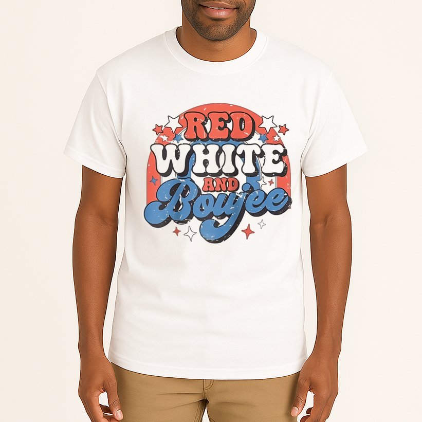 Red White And Boujee 4th Of July Tall T-Shirt