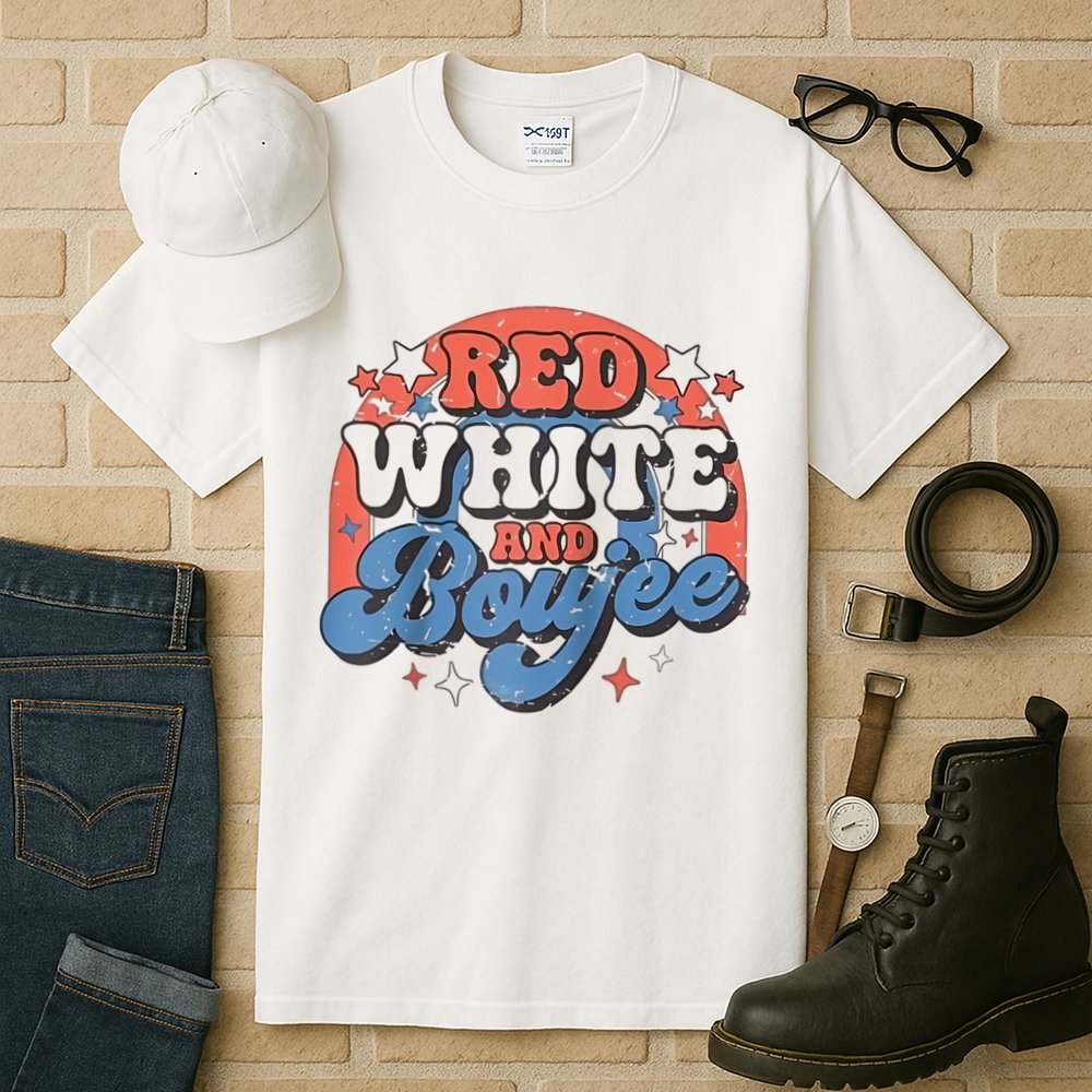 Red White And Boujee 4th Of July Tall T-Shirt