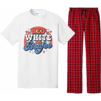 Red White And Boujee 4th Of July Pajama Set