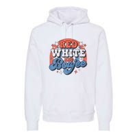 Red White And Boujee 4th Of July Premium Hoodie