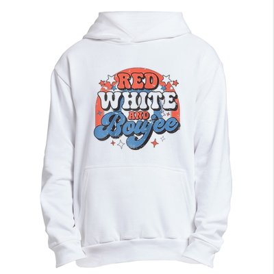 Red White And Boujee 4th Of July Urban Pullover Hoodie