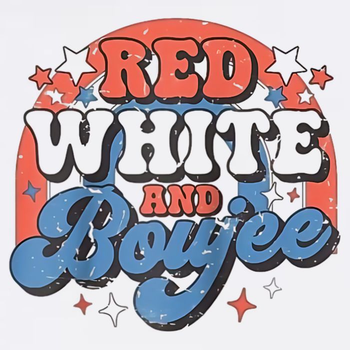 Red White And Boujee 4th Of July Youth Performance Sprint T-Shirt