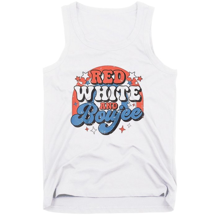 Red White And Boujee 4th Of July Tank Top