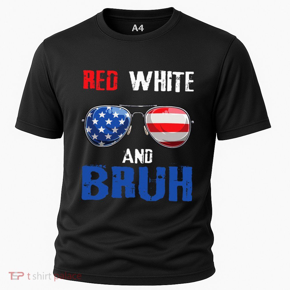 Red White And Bruh 4th Of July Performance Shirt