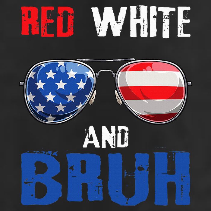 Red White And Bruh 4th Of July 15oz Campfire Ceramic Mug