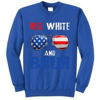 Red White And Bruh 4th Of July Sweatshirt