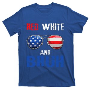 Red White And Bruh 4th Of July T-Shirt