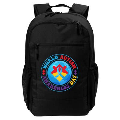 Ribbon World Autism Awareness Day Backpack