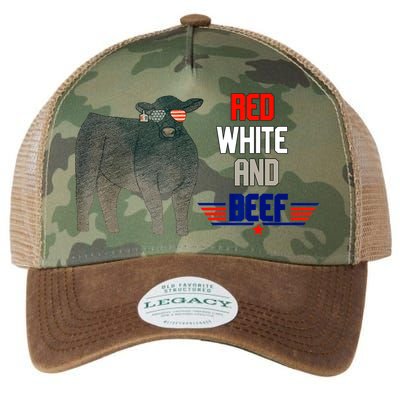 Red White And Beef Legacy Tie Dye Trucker Hat