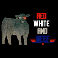 Red White And Beef Zip Tote Bag