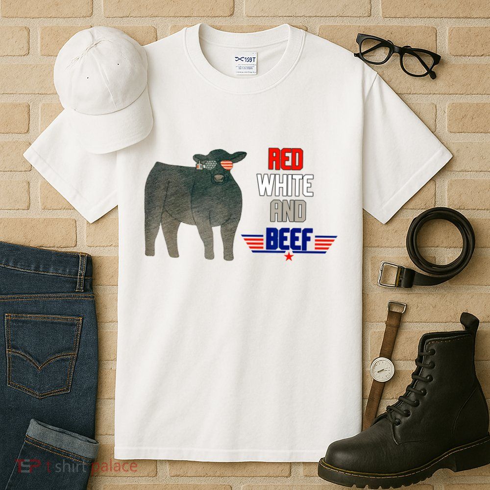 Red White And Beef Tall T-Shirt