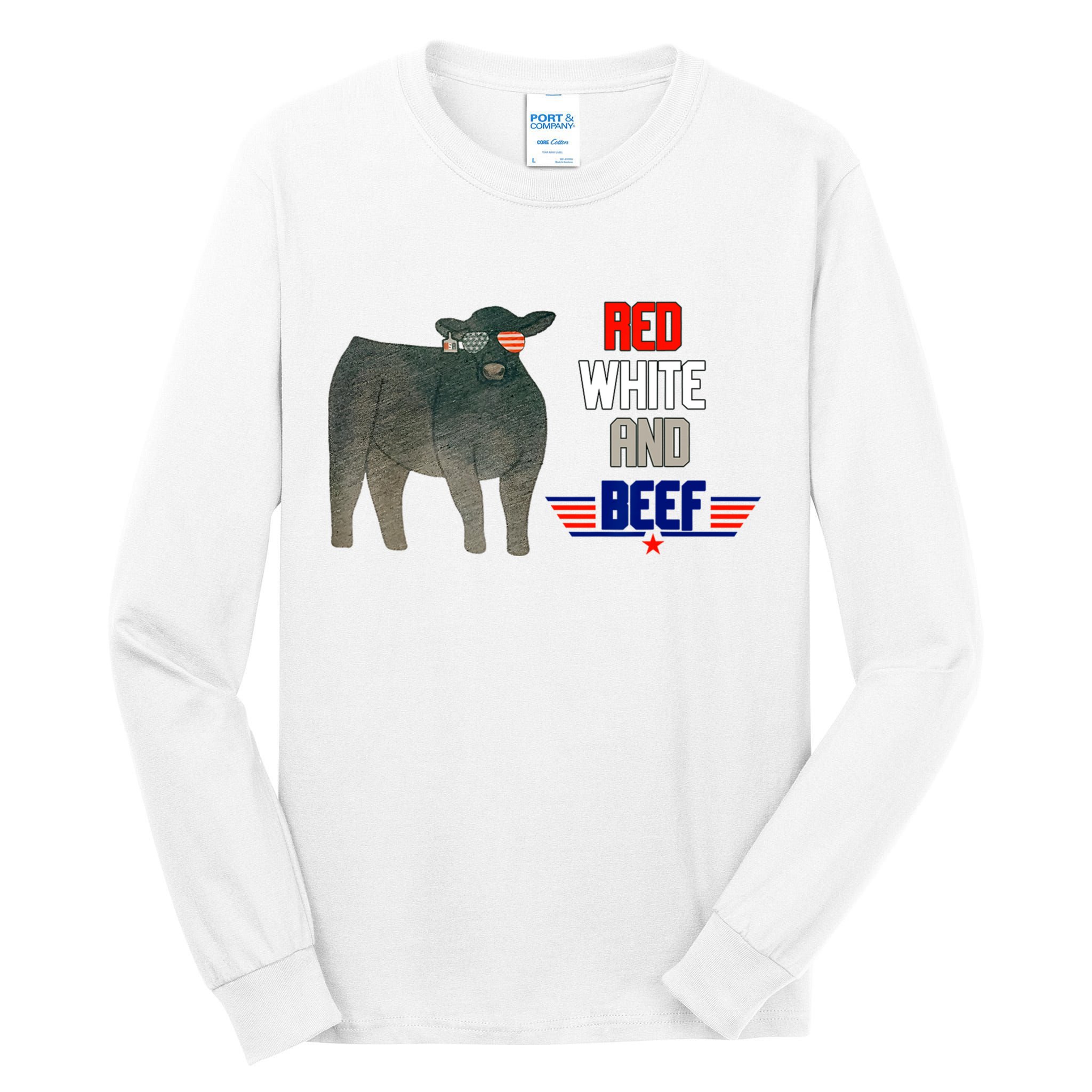 Red White And Beef Tall Long Sleeve T-Shirt