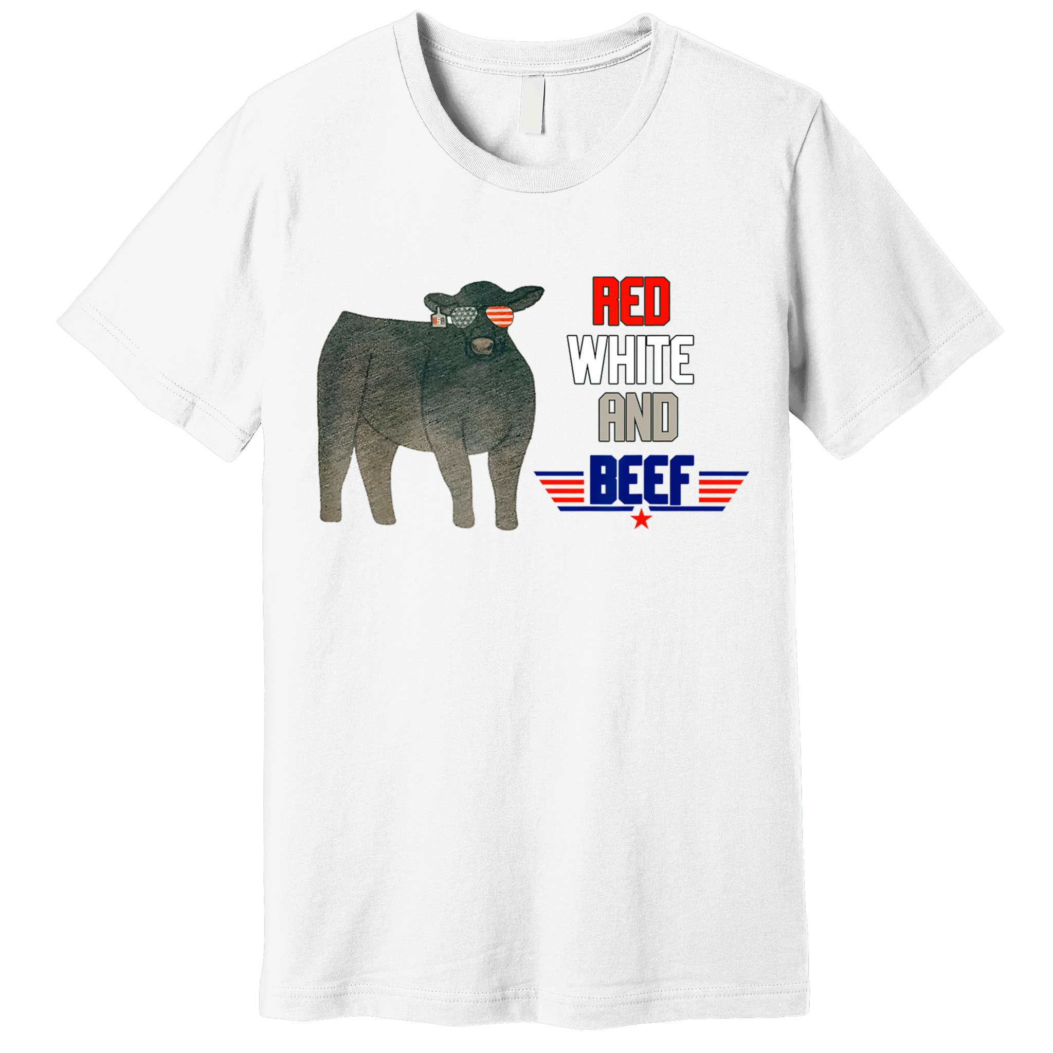 Red White And Beef Premium T-Shirt