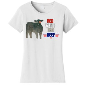 Red White And Beef Women's T-Shirt