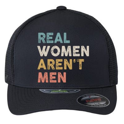 Real Women Aren’t Men Flexfit Unipanel Trucker Cap